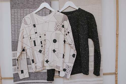 portland black and white sweaters clothing
